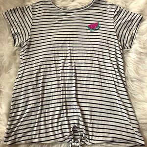 Rumi + Ryder Watermelon Striped Shirt